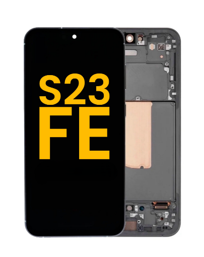Picture of OLED Assembly with Frame for Galaxy S23 FE 5G (S711) (GRAPHITE) (Premium)