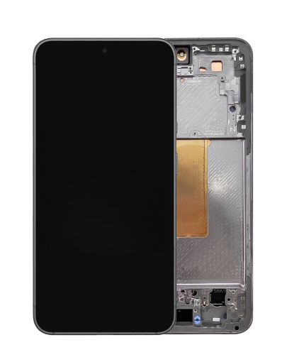 Picture of OLED Assembly with Frame for Galaxy S23 S911 (PHANTOM BLACK) (Service Pack)