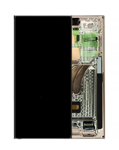 Picture of OLED Assembly with Frame for Galaxy S23 Ultra S918 (CREAM) (Service Pack)