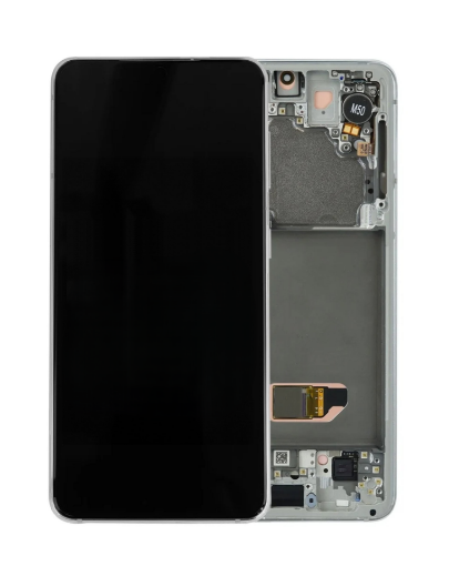 Picture of OLED Assembly with Frame for Galaxy S21 G991 (PHANTOM GRAY) (Service Pack)