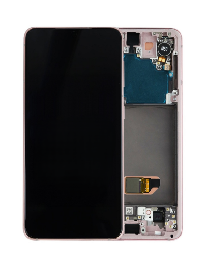 Picture of OLED Assembly with Frame for Galaxy S21 G991 (PHANTOM PINK) (Service Pack)