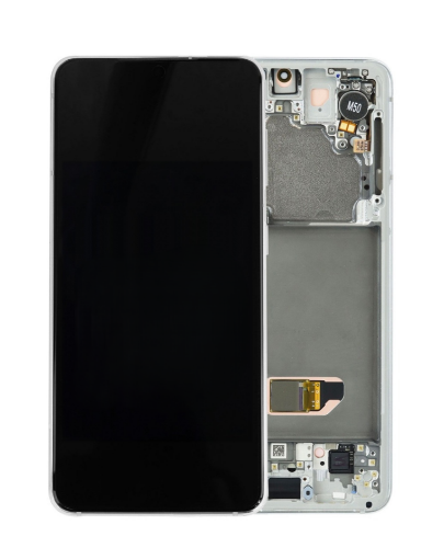 Picture of OLED Assembly with Frame for Galaxy S21 G991 (PHANTOM WHITE) (Service Pack)