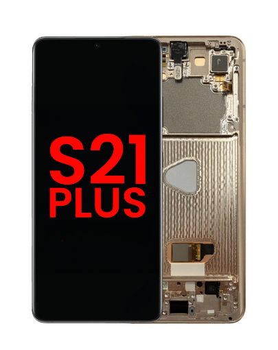 Picture of OLED Assembly with Frame for Galaxy S21 Plus 5G (G996) (PHANTOM VIOLET) (Premium)