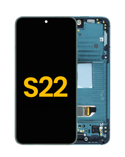 Picture of OLED Assembly with Frame for Galaxy S22 (S901) (GREEN) (Premium)