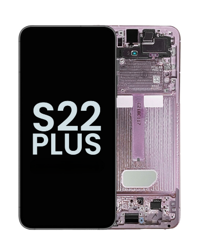 Picture of OLED Assembly with Frame for Galaxy S22 Plus S906 (VIOLET) (Service Pack)