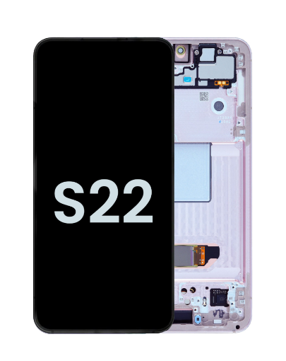 Picture of OLED Assembly with Frame for Galaxy S22 S901 (PINK GOLD) (Service Pack)