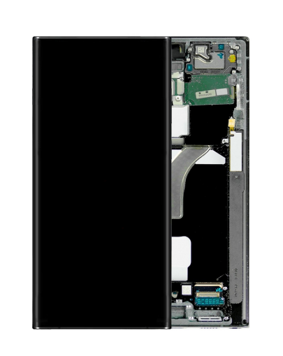 Picture of OLED Assembly with Frame for Galaxy S22 Ultra (S908) (GRAPHITE) (Aftermarket OLED)