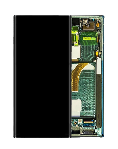 Picture of OLED Assembly with Frame for Galaxy S22 Ultra (S908) (GREEN) (Aftermarket OLED)