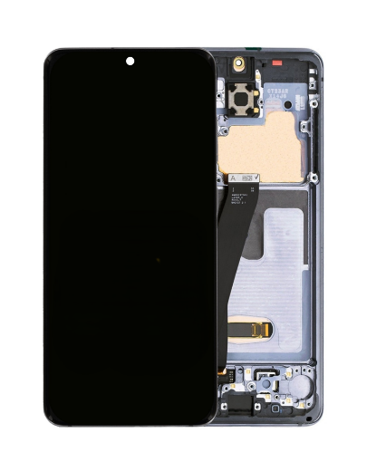 Picture of OLED Assembly with Frame for Galaxy S20 (G980 / G981) (Verizon UW) (Verizon UW) (COSMIC GRAY) (Premium)