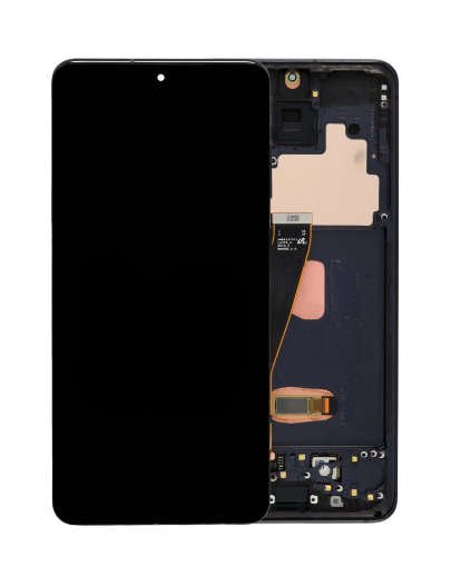 Picture of OLED Assembly with Frame for Galaxy S20 (G980 / G981) (Not Compatible with Verizon) (COSMIC BLACK) (Premium)