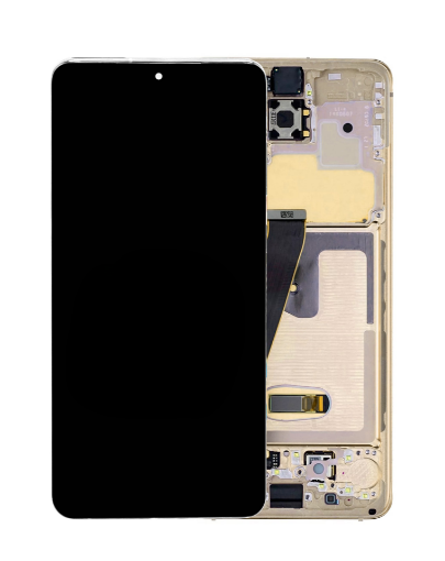 Picture of OLED Assembly with Frame for Galaxy S20 (G980 / G981) (Not Compatible with Verizon) (CLOUD WHITE) (Premium)