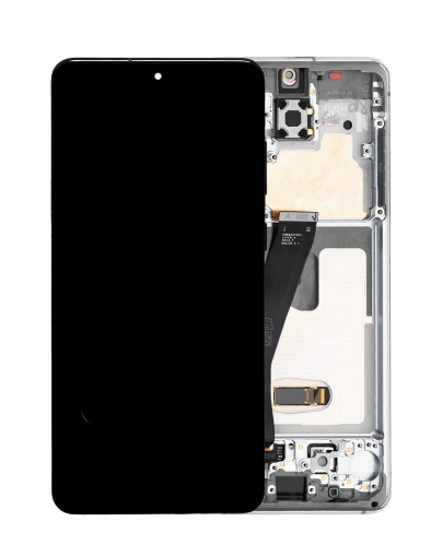 Picture of OLED Assembly with Frame for Galaxy S20 (G980 / G981) (Verizon UW) (COSMIC BLACK) (Aftermarket OLED)