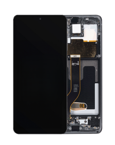 Picture of OLED Assembly with Frame for Galaxy S20 Plus 5G (G985 / G986) (COSMIC BLACK) (Aftermarket OLED)