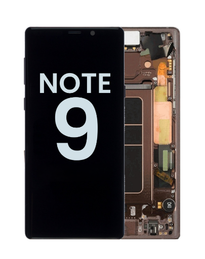 Picture of OLED Assembly with Frame for Galaxy Note 9 N960 (Metallic Copper) (Aftermarket)