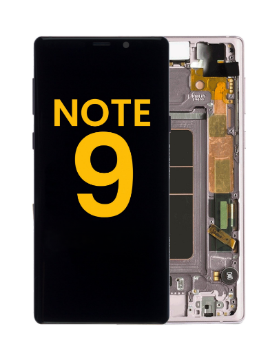 Picture of OLED Assembly with Frame for Galaxy Note 9 N960 (LAVENDER PURPLE) (Service Pack)
