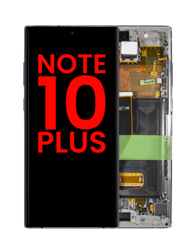 Picture of OLED Assembly with Frame for Galaxy Note 10 Plus N975 (AURA GLOW) (Premium)