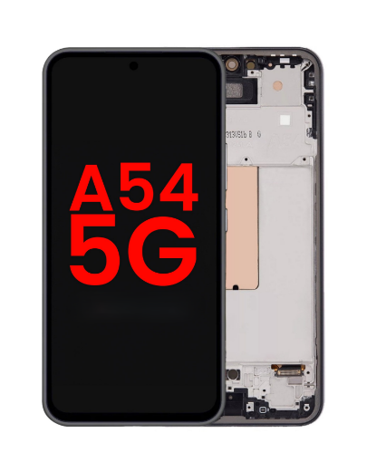 Picture of OLED Assembly with Frame for Galaxy A54 5G (A546 / 2023) (AWESOME GRAPHITE) (Premium)