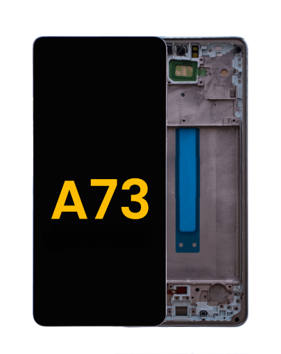 Picture of OLED Assembly with Frame for Galaxy A73 (A735 / 2022) (MINT) (Premium)