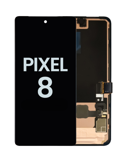 Picture of OLED Assembly with Frame (Service Pack) for Google Pixel 8 (With Fingerprint Sensor)