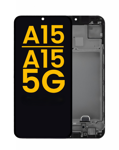 Picture of OLED Assembly with Frame for Galaxy A15 4G (A155 / 2023) / A15 5G (A156 / 2023) (Premium)
