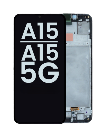 Picture of OLED Assembly with Frame for Galaxy A15 4G (A155 / 2023) / A15 5G (A156 / 2023) (US and International Version) (Service Pack)