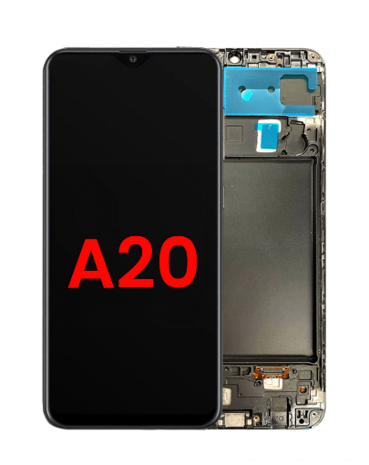Picture of OLED Assembly with Frame for Galaxy A20 (A205U / 2019) (Premium)