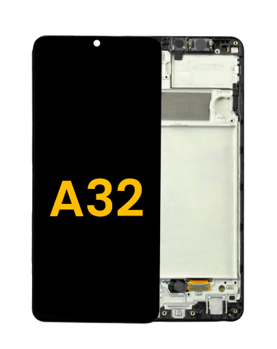 Picture of OLED Assembly with Frame for Galaxy A32 4G (A325 / 2021) (Service Pack)