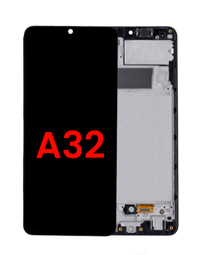 Picture of OLED Assembly with Frame for Galaxy A32 4G (A325 / 2021) (Aftermarket OLED)