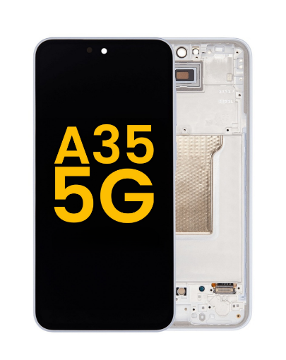 Picture of OLED Assembly with Frame for Galaxy A35 5G (A356 / 2024) (AWESOME ICEBLUE) (Premium)