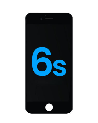Picture of LCD Assembly with Steel Plate for iPhone 6S (Black) (Aftermarket / QV5)