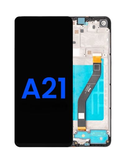 Picture of LCD Assembly with Frame for Galaxy A21 (A215 / 2020) (Aftermarket Incell)
