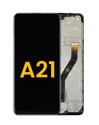 Picture of LCD Assembly with Frame for Galaxy A21 (A215 / 2020) (Premium)