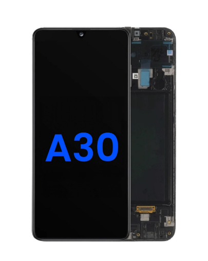 Picture of LCD Assembly with Frame for Galaxy A30 (A305 / 2019) (Aftermarket Incell)