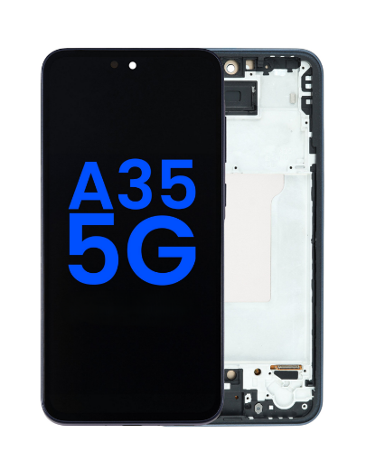 Picture of LCD Assembly with Frame for Galaxy A35 5G (A356 / 2024) (NAVY) (Aftermarket Incell)