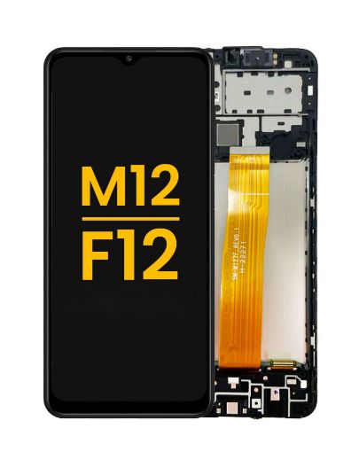 Picture of LCD Assembly with Frame for Galaxy M12 (M127 / 2020) / F12 (F127 / 2020) (Premium)