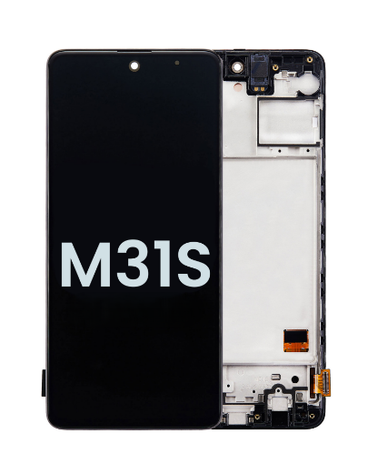 Picture of LCD Assembly with Frame for Galaxy M31s (M317 / 2020) (Service Pack)