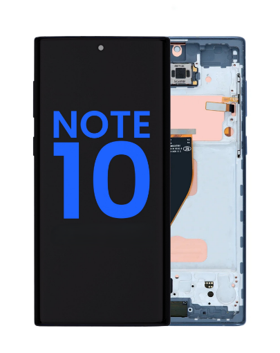 Picture of LCD Assembly with Frame for Galaxy Note 10 N970 (AURA BLACK) (Aftermarket INCELL)