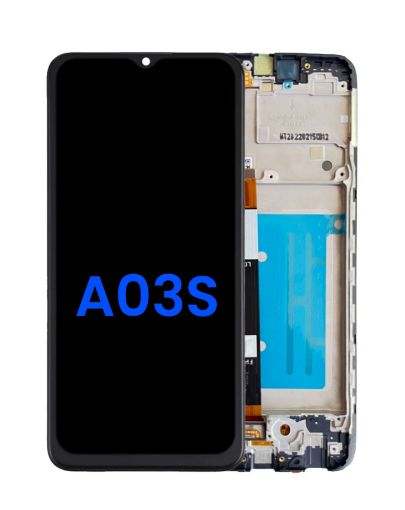 Picture of LCD Assembly with Frame (US Version) for Galaxy A03s (A037U / 2021) (Aftermarket Incell)