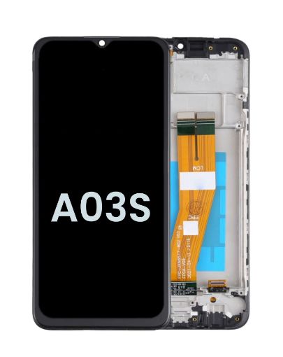 Picture of LCD Assembly with Frame for Galaxy A03s (A037F / 2021) (Service Pack)