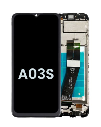 Picture of LCD Assembly with Frame for Galaxy A03s (A037G / 2021) (Service Pack)