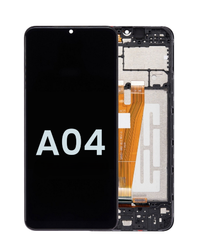 Picture of LCD Assembly with Frame for Galaxy A04 (A045 / 2022) (Service Pack)
