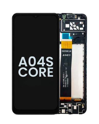 Picture of LCD Assembly with Frame for Galaxy A04s Core (A047 / 2022) (Service Pack)