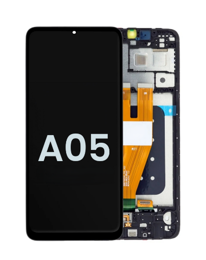 Picture of LCD Assembly with Frame for Galaxy A05 (A055 / 2023) (Service Pack)