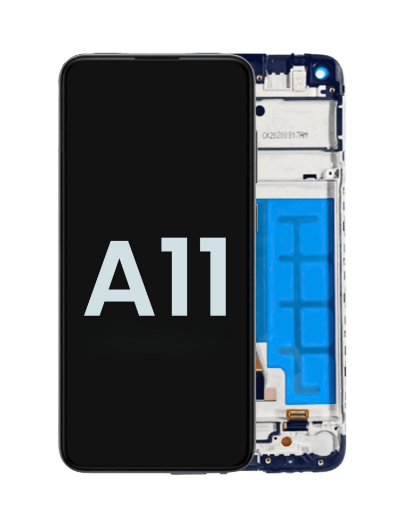 Picture of LCD Assembly with Frame for Galaxy A11 (A115F / A115M / 2020) (159.5mm / International Version) (Service Pack)