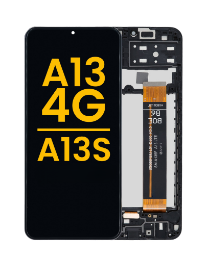 Picture of LCD Assembly with Frame for Galaxy A13 4G (A135 / 2022) / A13s (A137 / 2022) (Premium)