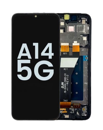 Picture of LCD Assembly with Frame for Galaxy A14 5G (A146P / 2023) (Small Connector) (Service Pack)