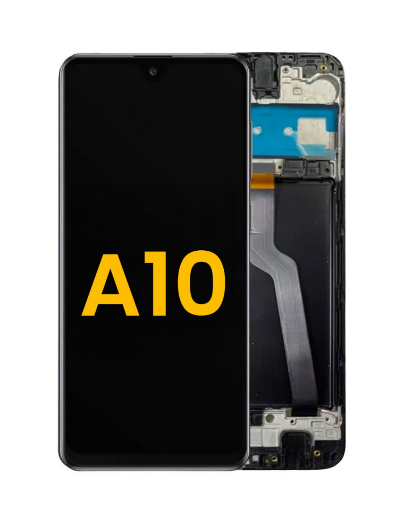 Picture of LCD Assembly with Frame (Dual Sim Card) for Galaxy A10 (A105 / 2019) (Premium)