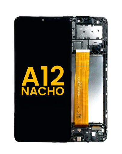 Picture of LCD Assembly with Frame (INDIA Version) for Galaxy A12 Nacho (A127 / 2021) (Premium)