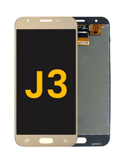 Picture of LCD Assembly for Galaxy J3 (J327 / 2017) (GOLD) (Premium)