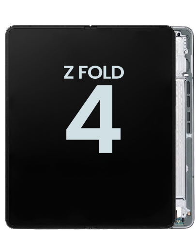 Picture of Inner OLED Assembly with Frame for Galaxy Z Fold 4 F936 (GRAY GREEN) (US and International) (Service Pack)